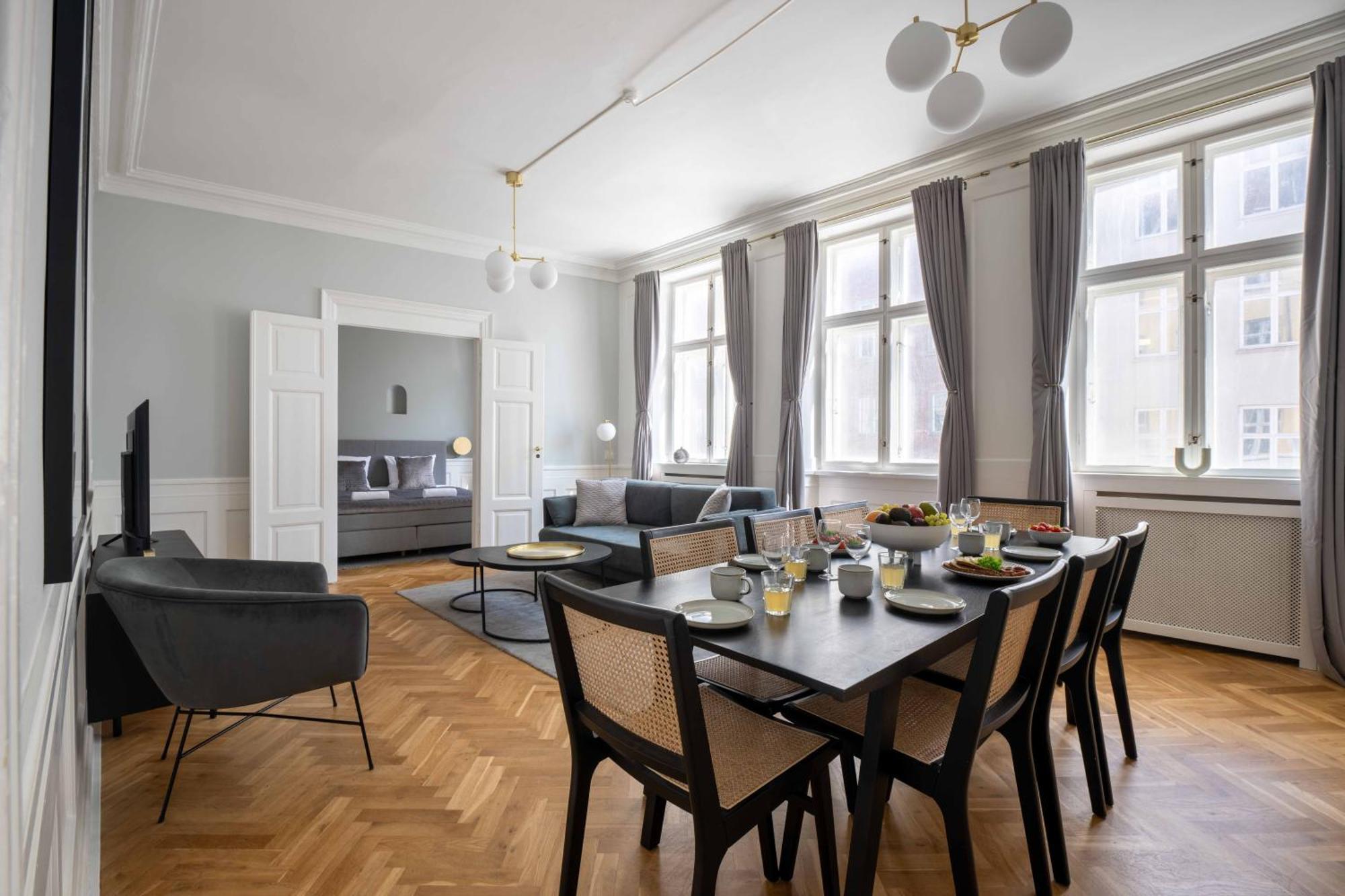 Lavish 4Br Apartment In The Heart Of Cph By The Canals โคเปนเฮเกน ภายนอก รูปภาพ